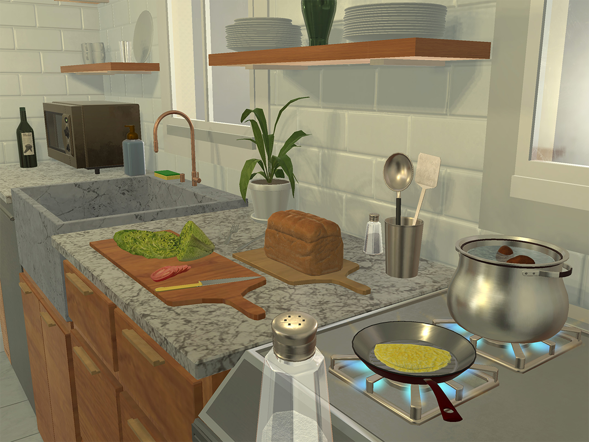 iTHOR scene example.