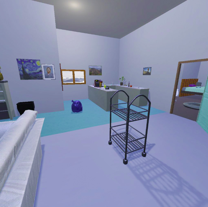 ProcTHOR scene example.