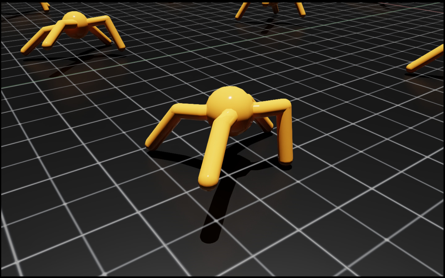 Move towards a direction with the MuJoCo ant robot.